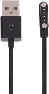 KERDEJAR Magnetic USB Charger Cable for KW88 KW18 GT88 G3 Smartwatch 4-Pin view 2