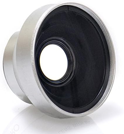 New 0.45x High Grade Wide Angle Conversion Lens (37mm) For Panasonic Lumix DMC-LX7 (Includes Lens Ring Adapter)