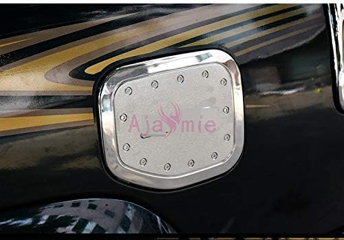 For Toyota Land Cruiser Prado FJ120 2003-2009 Gas Box Cap Fuel Tank Cover Chrome Car Styling Accessories