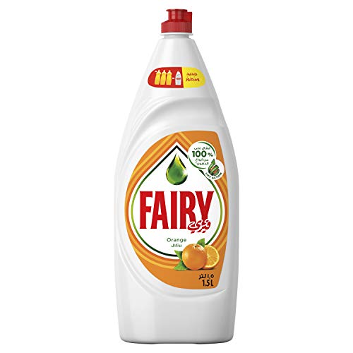 Fairy Orange Dish Washing Liquid Soap 1.5 L