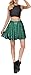 Alaroo Girls Stretchy Fish Scale Mermaid Print Flared Skater Mini Skirt S-XL