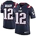 Men’s Tom Brady #12 New England Patriots Limited Navy Stitch Jersey