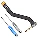 MMOBIEL Dock Connector Compatible with Samsung Galaxy Tab 4 10.1 2014 - Charging Port - Headphone Port/Microphone Replacement - Micro USB - Incl. Screwdrivers