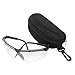 khanka Hard Case for Howard Leight by Honeywell Genesis Sharp-Shooter Shooting Glasses, Clear Lens (R-03570)