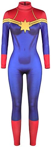 Women's Halloween Sexy Cosplay Catsuit Costume Jumpsuit Bodysuit