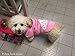 Idepet Soft Cotton Adidog Cloth for Dog, S, Pink