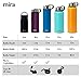 MIRA 40 oz Stainless Steel Vacuum Insulated Wide Mouth Water Bottle | Thermos Keeps Cold for 24 hours, Hot for 12 hours | Double Walled Powder Coated Travel Flask | Pearl Blue