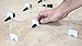 Peygran Tile Leveling System 1/8 (3MM) 100 Clips. Lippage Free Tile and Stone Installation for PRO and DIY. The Strongest, Most Precise and Reliable Tile Leveling Clips on The Market.