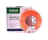 eSUN 1.75mm Orange PLA 3D Printer filament 1kg Spool (2.2lbs), Orange