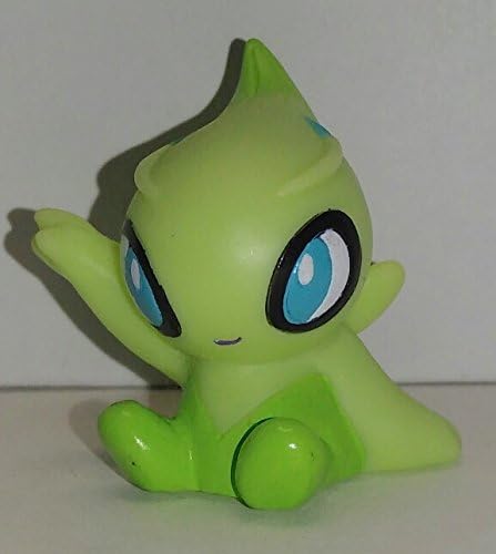 Amazon 指人形 新ポケモンキッズii 6 セレビィ 羽が緑色 01年 ソフビ人形 おもちゃ