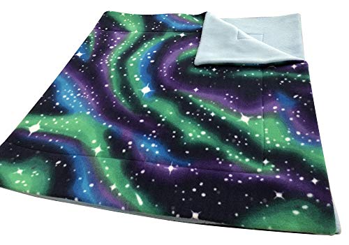 Small Pets and Company Guinea Pig Fleece Cage Liner for Midwest Habitat | Fleece Guinea Pig Bedding (Midwest, Northern Lights)