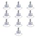 Bluecell 10 PCS M8x13mm Rubber Strong Suction Cup Replacements for Glass Table Tops with M8 Screw