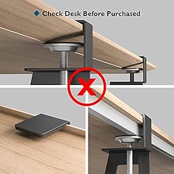 BONTEC Keyboard Tray Under Desk, Pull Out Keyboard