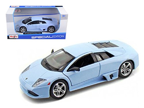 Maisto 31292 Lamborghini Murcielago LP640 Baby Blue 1/24 Diecast Model Car
