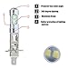 cciyu 2 Pack Super White 6000k H1 LED Bulb 50W 6000LM CREE Car LED Replacement fit for Fog DRL Light