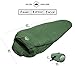 Tough Outdoors Mummy Sleeping Bag - Camping Sleeping Bags for Adults - Compact Sleeping Bag w/Compression Sack - Backpacking Sleeping Bag for Summer, Mild & Winter Weather - Hooded Sleeping Bag