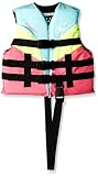O'Neill  Child Superlite USCG Life Vest,Turquoise/Berry/Lime/White,30-50 lbs