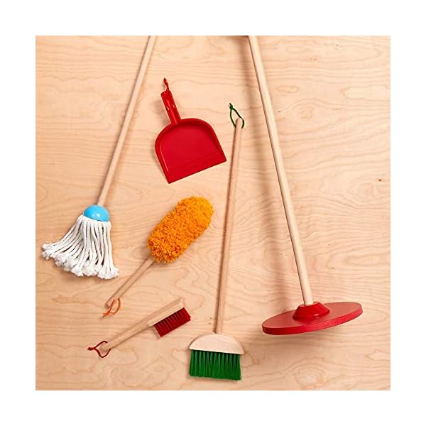 Melissa & Doug Kids Cleaning Set | Toddler Role Play Toys for Girls and Boys Age 3+ | Pretend Play Cleaning Products…