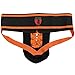 iiniim Mens Sexy Lace Up Lacing Sports Underwear Jockstrap G-String Clubwear Orange XL