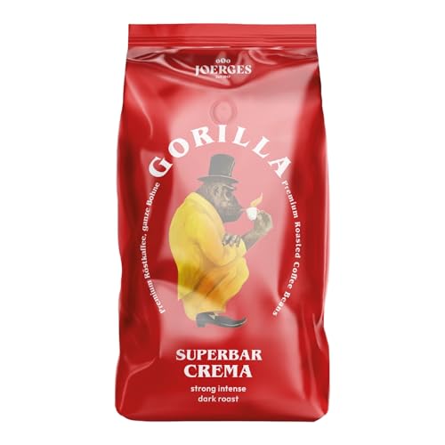 Joerges Espresso Gorilla Super Bar Crema, 5er Pack (5 x 1 kg) Kaffeebohnen thumbnail 3