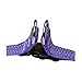 Pawtitas Pet Soft Adjustable Step-In Reflective Puppy / Dog Harness Small 5/8 Inch Purple Orchid