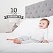 BROOKSIDE Soft Jersey Mattress Protector, Waterproof and Dust Mite Proof, Twin