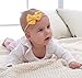 Papiarts Baby Girl Headbands and Bows, Nylon Headbands, Hair Accessories for Newborn Toddler Girls