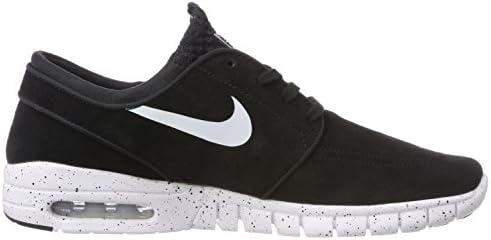 nike stefan janoski max l black white