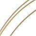 BQLZR Golden 8ft Guitar Fretwire For Acoustic Guitar 2.3mm Width Brass