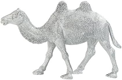 Party Porcelain Silver Glitter Camel Decoration