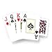 Copag Class Natural 100% Plastic Playing Cards, Bridge Size, Jumbo Index
