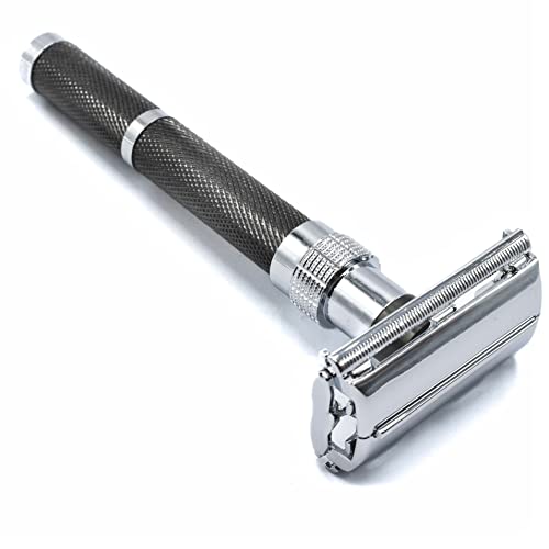 Parker Safety Razor, Butterfly Open Double Edge Safety Razor for Men, 5