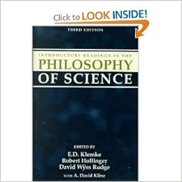introductory readings in the philosophy of science klemke