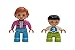 Play Build Community Figures Set – 16 Pieces – Bulk Starter Kit Includes Police Man, Farmer, Fire Fighter, Conductor, Mom, Dad, Grandpa, Kids & More – Compatible with LEGO DUPLO Building Blocks