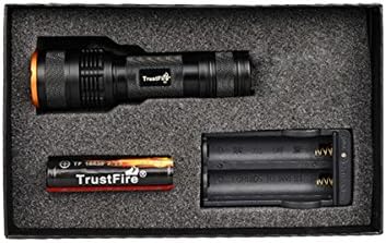 TrustFire Z3 Torch 1000LM Led Zoomable Flashlight Set(Inc. rechargeable battery + usb charger).