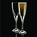Style Setter Private Party Twist Stem Flutes, Set of 2
