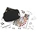 BAGSMART Travel Jewelry Storage Cases Jewelry Organizer Bag for Necklace, Earrings, Rings, Bracelet