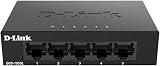 D-Link DGS-105GL 5-Port Gigabit Desktop Network Switch Fanless Metal Housing