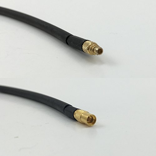 12 inch RGU178 MMCX MALE to MMCX FEMALE Pigtail Jumper RF coaxial cable 50ohm High Quality Quick USA Shipping