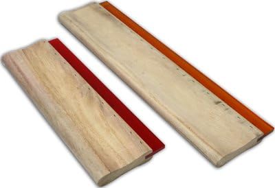 6-inch Fabric Squeegee for Screen Printing 75 Durometer
