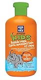 Kiss My Face Natural Kids Orange U Smart Bubble Wash, Bubble Bath and Body Wash, 12 Ounce Bottle