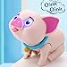 Haite Electronic Robot Pig Toy, Little Cute Pig Pet with Feeding Function,Soft Light and Pig Voice, Sitting in Basket,Best Present for Daughters,Girls,Boys, Toddlers,Kids (Pig)thumb 3