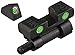 Meprolight MEPRO Tru-Dot Adjustable Night tritium Sights Compatible with S&W K L N REV Green tritium dots Glow on Sight self Illuminated Meprolight Fixed Metal Sights
