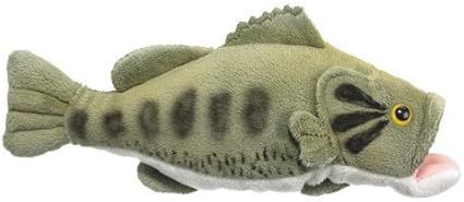 largemouth bass stuffed animal