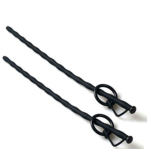 Taroi Silicone Urethral Sound Peňǐs Plug 35 cm Hollow Male Māsturbator Urethral Stimulation Sounding Urethral Dilators Catheter