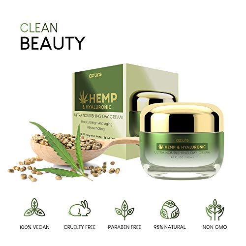 AZURE Hemp & Hyaluronic Ultra Nourishing Day Cream Moisturizing