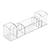 iDesign Med+ Plastic Bathroom Medicine Cabinet Organizers for Toothbrushes, Contact Lenses, Medical, Cosmetics, Makeup Brushes, Craft Supplies, Set of 3 Unique Pieces, Combo Pack 3 Count