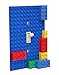 Set of 2, Light Switch Cover Building Brick Novelty Light Switch Plates (Blue), Compatible with All Major Brands