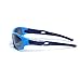 YAMAZI Children Sports Polarized Sunglasses For Kids Boys Girls Rubber Flexible Frame Sunglasses UV Protection (Blue/Purple, Grey)