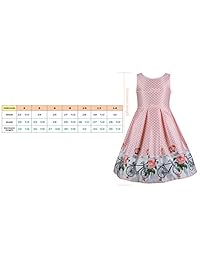 Emma Riley - Vestido de fiesta de satén para niña con pliegues